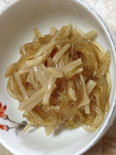 ◎ えのきと春雨の炒め物-レシピのメイン写真