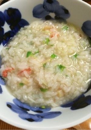 晩御飯にもOK！中華粥-レシピのメイン写真