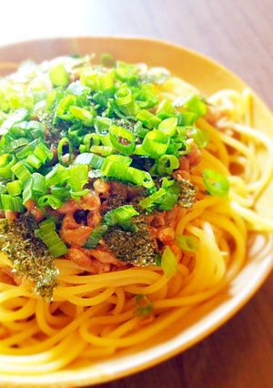 和風納豆パスタ-レシピのメイン写真
