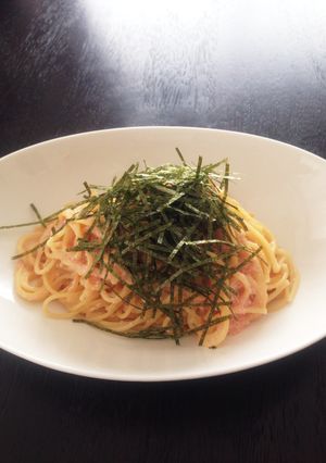 明太子スパゲッティー-レシピのメイン写真