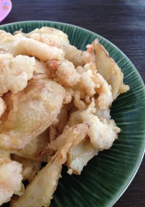 ただただ揚げるだけ！新玉ねぎの天ぷら-レシピのメイン写真