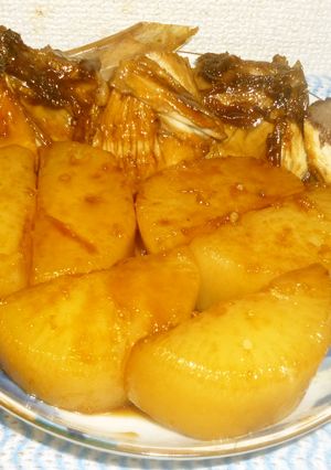 パパのブリカマ大根③-レシピのメイン写真