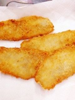 旨味絶品魚屋さん昆布締めめんたいフライ-レシピのメイン写真