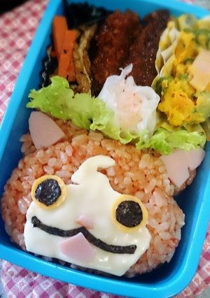 妖怪ウォッチ☆ジバニャン弁当-レシピのメイン写真