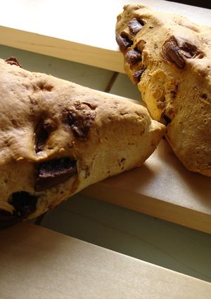 ヨーグルトのチョコチャンク♪スコーン-レシピのメイン写真