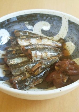 骨ごとパクっ♪圧力鍋で作るイワシの梅酢煮-レシピのメイン写真