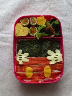 簡単キャラ弁☆ミッキーの可愛い体のり弁★-レシピのメイン写真