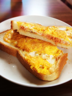 鮭フレークトースト 210kcal-レシピのメイン写真