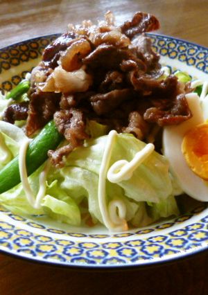 牛肉の甘辛サラダ♪-レシピのメイン写真