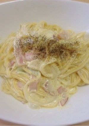 簡単！濃厚カルボナーラ-レシピのメイン写真
