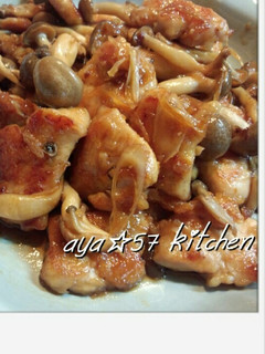 ねぎとしめじのむね肉照り焼き☆-レシピのメイン写真