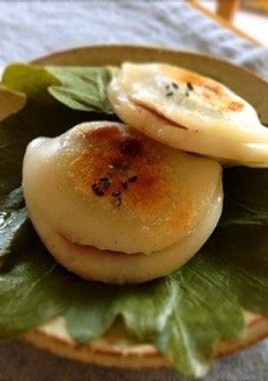 焼き柏餅(*゚v゚*)-レシピのメイン写真