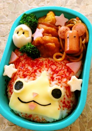 妖怪ウォッチ ジバニャン キャラ弁♪-レシピのメイン写真