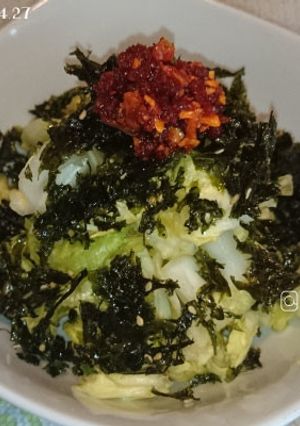 韓国風おつまみキャベツ-レシピのメイン写真