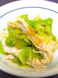 春キャベツと鶏胸肉の酢味噌和え-レシピのメイン写真