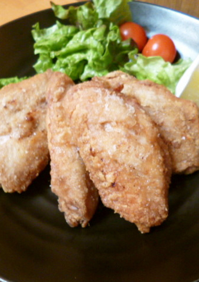 手羽先のクレイジーソルト揚げ♪-レシピのメイン写真