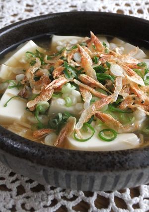 ✿なめ茸とお豆腐de手軽に一品✿-レシピのメイン写真