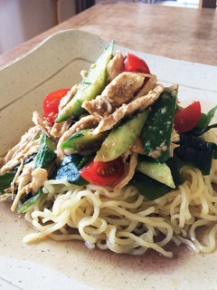 バンバンジー冷麺-レシピのメイン写真