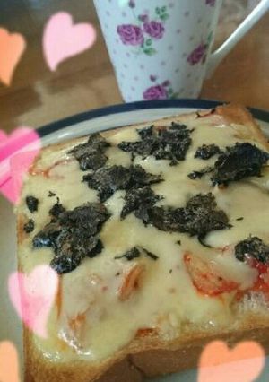 ごま油香る♪キムチーズトースト♪-レシピのメイン写真