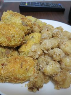 おつまみに!牛こまコロッケと軟骨の唐揚げ-レシピのメイン写真
