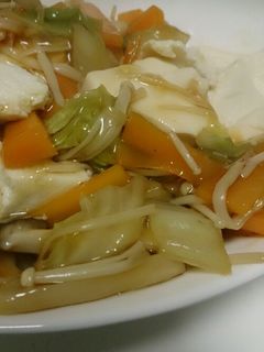 豆腐の野菜あんかけ-レシピのメイン写真