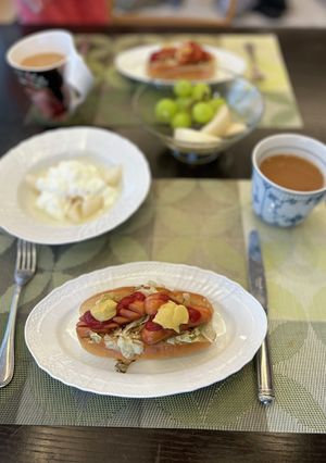 朝食に☆簡単ホットドッグ-レシピのメイン写真