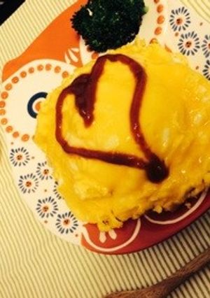 簡単とろとろオムライス-レシピのメイン写真