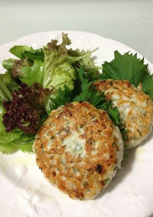 大葉の香り☆チキンハンバーグ☆-レシピのメイン写真