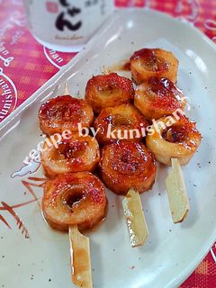 焼き鳥風♪竹輪の長ネギ詰め♪-レシピのメイン写真