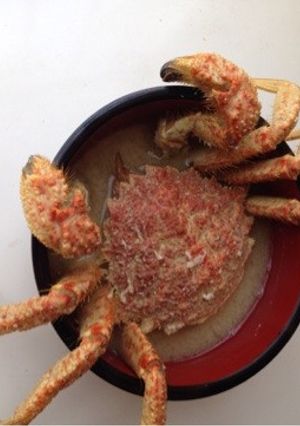 簡単！クリガニのお味噌汁♡♥︎-レシピのメイン写真