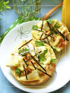 筍のおかかトースト-レシピのメイン写真