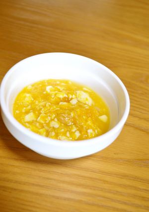 離乳食*中期～『大豆食品2品とかぼちゃ』-レシピのメイン写真
