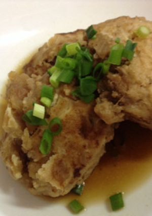 鶏肉の和風ハンバーグ煮-レシピのメイン写真