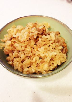 ベビーホタテの炊き込みご飯-レシピのメイン写真
