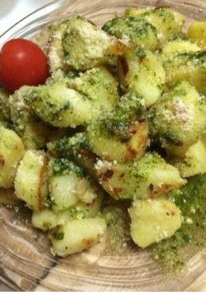 ほくほくチーズバジルポテト-レシピのメイン写真