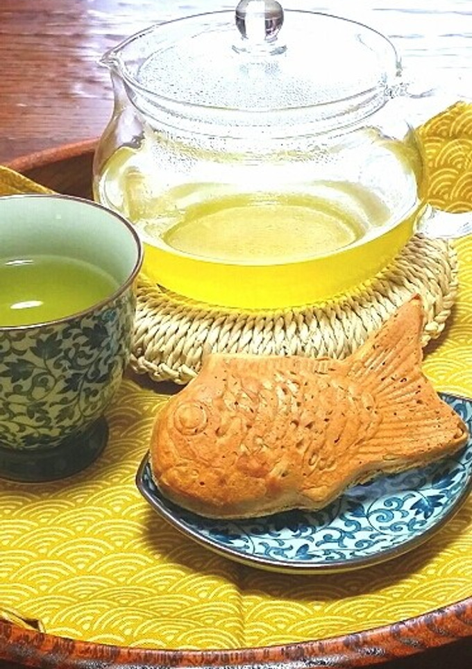 ビタントニオで♪きな粉と黒ごまのたい焼き-レシピのメイン写真