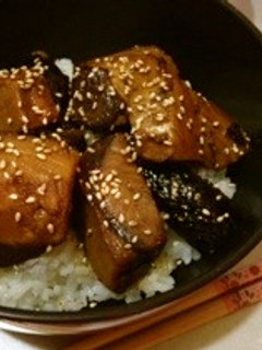 ブリとナスのさっぱり照り焼き丼-レシピのメイン写真