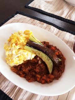 簡単キーマカレー☆ キーマオムカレー☆-レシピのメイン写真