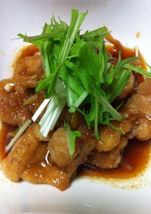 鳥もも肉の玉ねぎソース-レシピのメイン写真