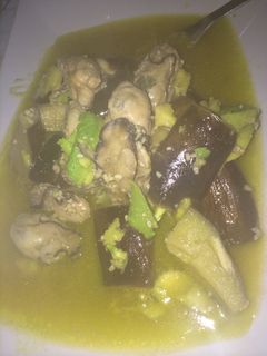 牡蠣 茄子 アボカドのアヒージョ-レシピのメイン写真
