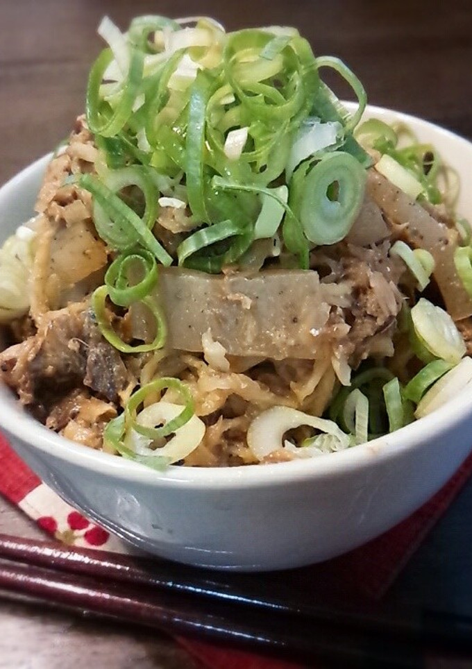 栄養満点♡鯖缶と切り干し大根の煮物-レシピのメイン写真