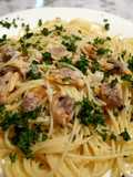 あさりのスープが美味しい☆ボンゴレパスタ