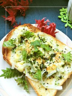 胡麻&青海苔香る❀新玉葱のトースト-レシピのメイン写真