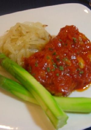 チキンのトマト煮込み♪-レシピのメイン写真