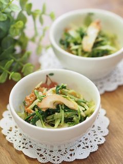 ✿水菜のさっぱりごま和え✿-レシピのメイン写真