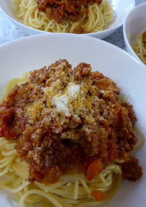 コツこれだけ?野菜たっぷりボロネーゼ-レシピのメイン写真