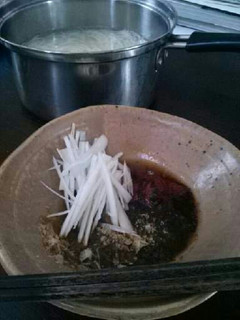 クセになる味☆釜揚げそうめんのつけだれ-レシピのメイン写真