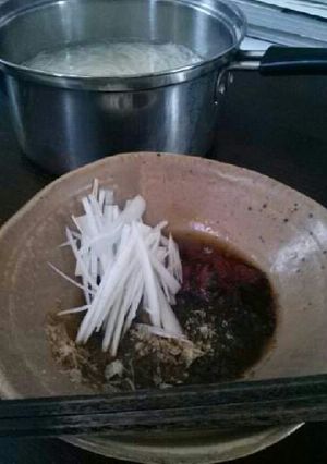 クセになる味☆釜揚げそうめんのつけだれ-レシピのメイン写真
