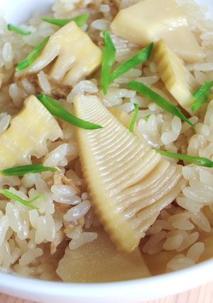 筍ごはん　小さめ炊飯器向け-レシピのメイン写真