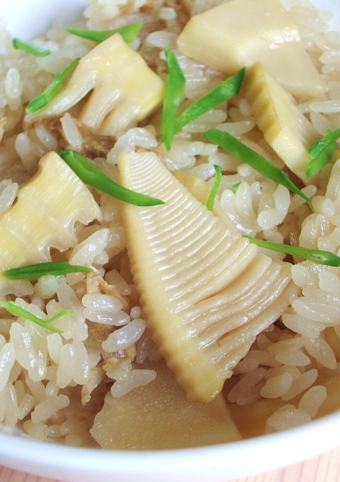 筍ごはん　小さめ炊飯器向け-レシピのメイン写真
